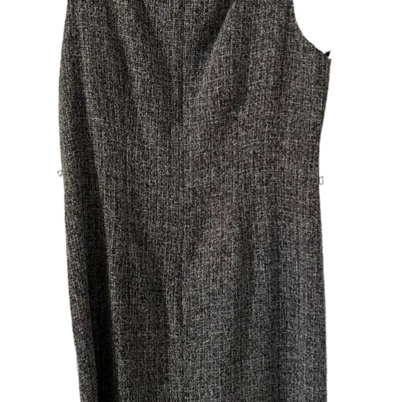 Vintage Women's Danny & Nicole 2-pc Gray 3/4 Sleeve Jacket Dress-Size 14 - Picture 4 of 7